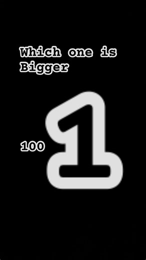 Which one is Bigger 🥱