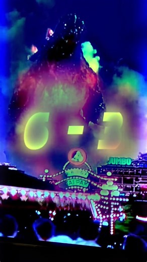 Burning Godzilla (1995) vs super charged evolved Godzilla (2024 edit)￼