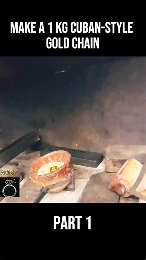 Create a 1 KG Cuban-Style Gold Chain: Part 1