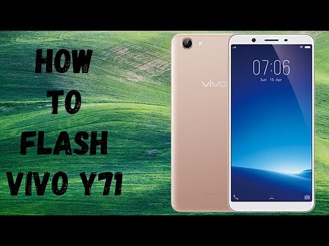 how to flash vivo y71 | Vivo Y71 Flashing Guide with SP Flash Tool