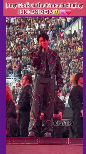 Jung Kook singing Like Animals❤️😭 #bts #jungkook #jkbts #jk #btsarmy #jeonjungkook #shorts