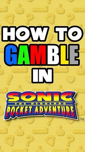 How to Gamble in Sonic Pocket Adventure