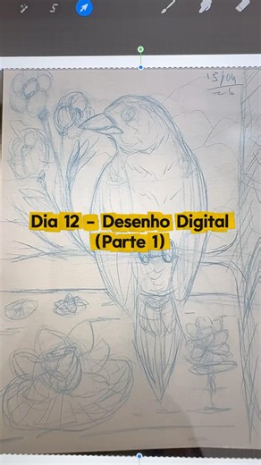 Dia 12/30 — levando pro digital (Parte 1) 🎨📱