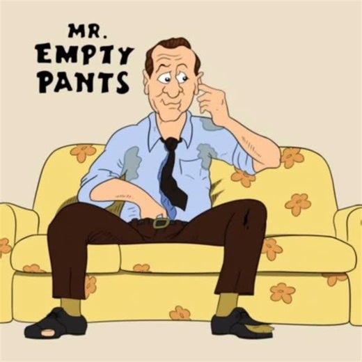 How cool would it be if could get a full episode of Mr Empty Pants cartoon? #albundy #marriedwithchildren #sitcom #humor | Al Bundy Store