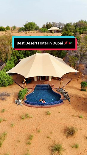 Best Desert Hotel in Dubai: Al Maha Resort & Spa