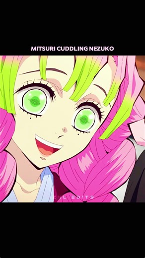 Mitsuri cuddles Nezuko 🥰 Dandelions #shorts