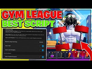 Gym League Script/Hack (AUTO FARM, AUTO LOAD WEIGHTS, AUTO SELL SHRINES AND MORE!)