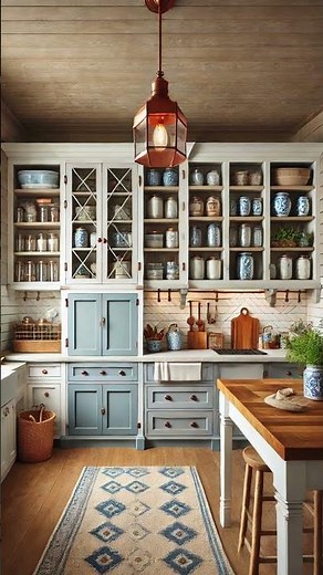 Modern Farmhouse Home Tour 🏡 Blue, White, Grey & Copper Interiors + Garden Views