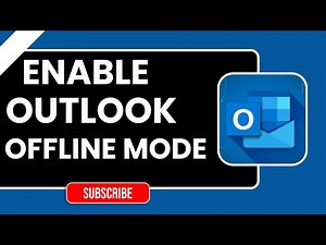 How to Enable Outlook Offline Mode | Access Emails Without Internet 2026
