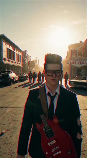 Six-String Samurai vs Russian Wasteland General 🎸⚔️ #onore #comedy #sixstringsamurai #guitarbattle #lasvegas