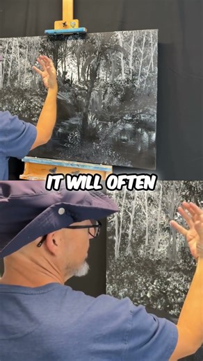 Paint Tips: Titanium White's Magic Light Effects You Need to See #shorts