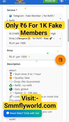 Only ₹6Me 10K Fake Members | Buy Telegram Non Drop Fake Members cheap smmpanel 2026 #shorts#smmpanel