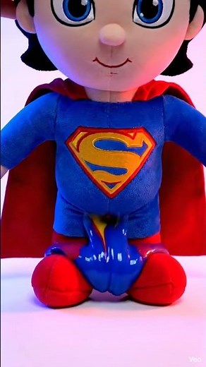 This Supergirl Slime Transformation Is Too Satisfying 😌#ASMR#SlimeASMR#Satisfying#SuperheroASMR