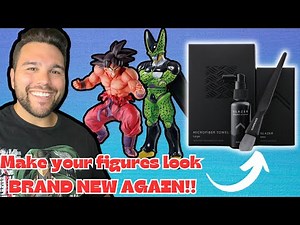 The BEST WAY To Clean Figures?! | Gunprimer Glazer Finishing Solution (Review)