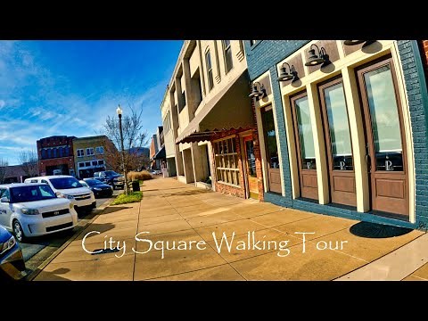 Scottsboro, Alabama - City Square Walking Tour | 4K