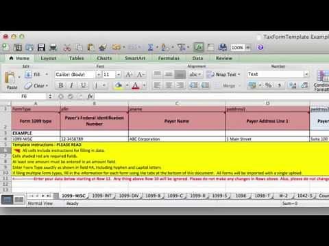 How to Upload and e-File W-2 and 1099 Tax Data
