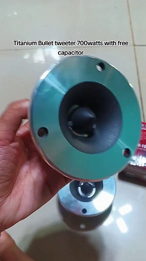 Titanium Bullet Tweeter Review: 700 Watts Audio Power