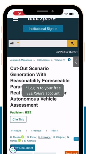 IEEE Xplore Tip: How to be Notified When Your Article is Cited