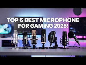 Top 6 Best Microphone For Gaming 2025!
