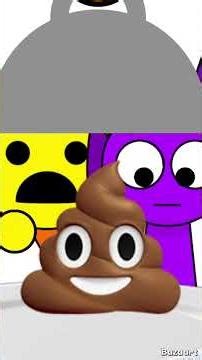 Sprunki Mr tree and Mr sun and Durple and emoji poop