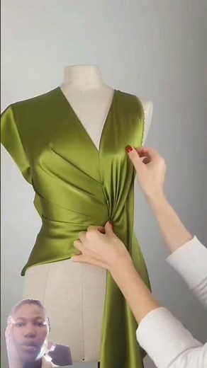 🔥 5 Stunning Draping Styles You Need to Try! | Fashion Draping Tutorial #Short #shorts #shortvideo