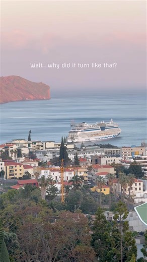 I swear it was dancing ‪@AIDA‬ #aidaluna #aidalunamomente #funchal #madeira #madeiraisland