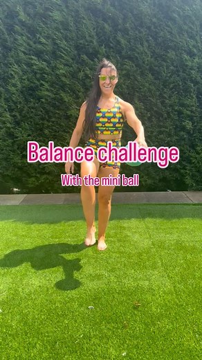 Quick balance challenge with the mini ball- also works on mobility and mental cognition 勺 what's not to love? Great to change up your classes a little 勺 comment FP below to learn about our pilates teacher training courses #fitnesspilates #pilateslovers #pilateschallenge #pilatesmobility #pilatesminiball #miniballworkout #miniballpilates | Fitness Pilates | Facebook