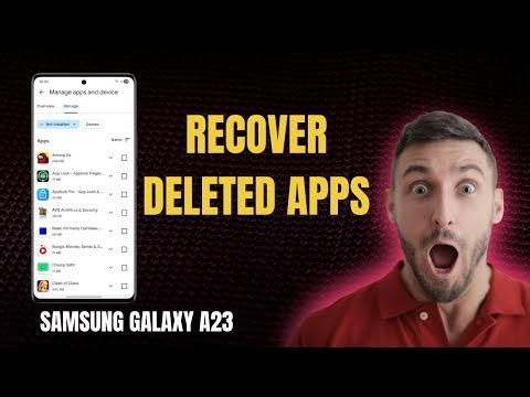 How To Recover Deleted Apps On Samsung Galaxy A23 – Easy & Fast Tutorial!