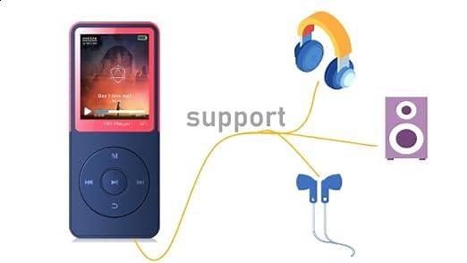 mp3 music player with playback and voice recorder
