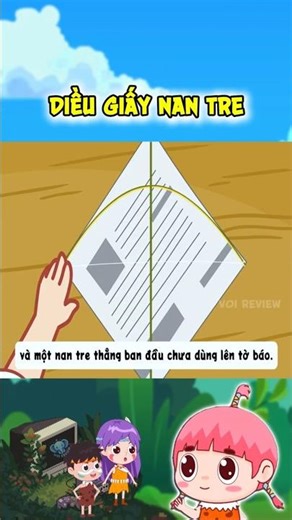 Newspaper, bamboo strips and a little bit of skill and you have a "cool" kite! #shorts #trending