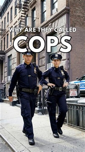 Why Are Police Called Cops?
