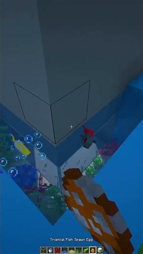 Simple aquarium #minecraft #minecraftbuilding #minecrafttutorial