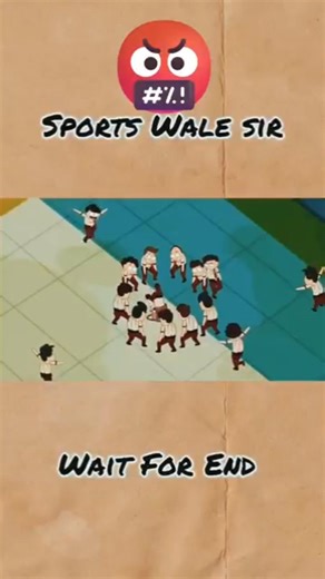 Sports wale sir 🤬😡 #shorts #funny #anime