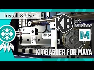 [MAYA] Kit basher plug-in Installation & Use Guide