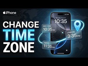 Change Time Zone on iPhone Full Tutorial