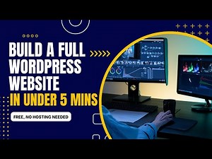 WordPress Tutorial: Build a Full Website in Under 5 Minutes (Beginner Guide)