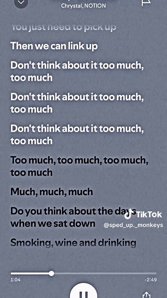 Part 6:The Days by Chrystal, NOTION😜#fyp #spedup #audio #foryoupage #viral #likeitup #lyircs #thedays