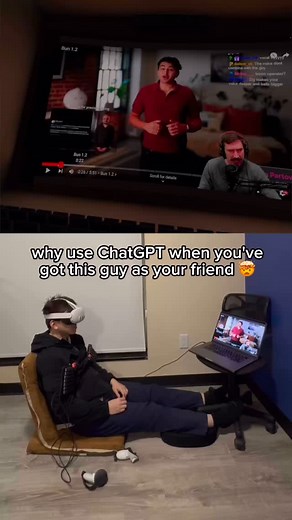 178K views · 569 reactions | when he said "give me a second" he meant literally a second #tech #developer #programming #cs #vr #meta #coding #code #keyboard #programmer #tech | Leon Si | Facebook