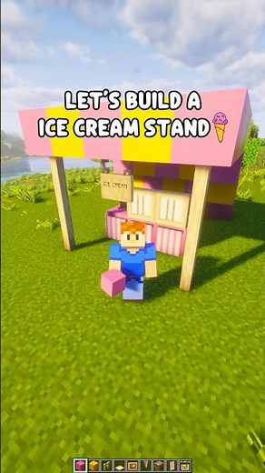 Let’s Build a QUICK and EASY Ice Cream Stand🍦