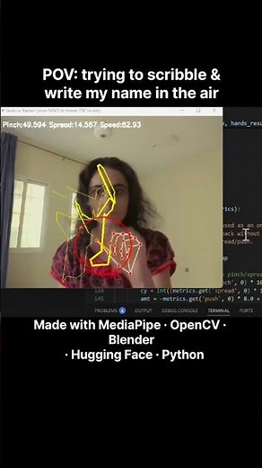 trying to learn python & mediapipe in depth #python #aitools #techstudents