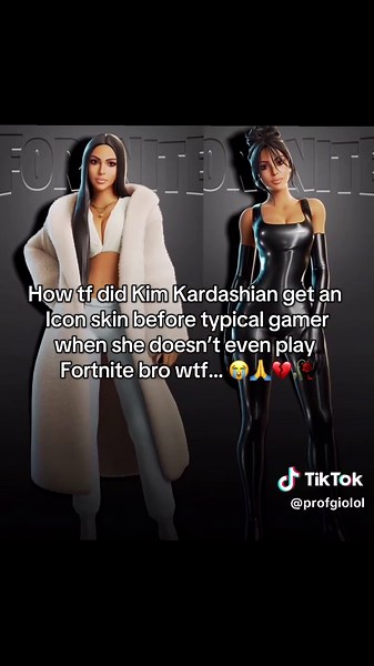 Typical gamer is really crying in a corner rn 😭✌️💔🥀 #fyp #fortnite | Kim Kardashian