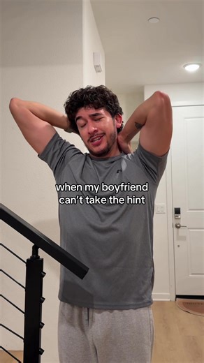 I thought it was pretty clear 🧍🏻 (when my boyfriend can’t take the hint)