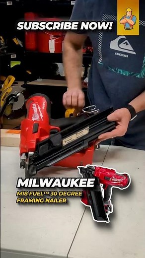 How to Load Nails on a Milwaukee M18 FUEL™ 30 Degree Framing Nailer