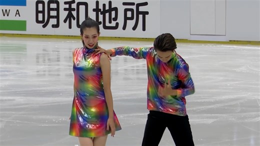 【24-25JGP②】山下珂步/永田裕人｜第六名 Kaho YAMASHITA/Yuto NAGATA(51.24) 青年组大奖赛捷克站冰舞韵律舞 花样滑冰
