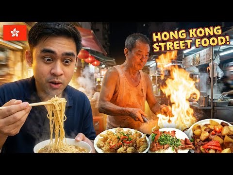 Hong Kong Street Food that Dying! Dai Pai Dong Food Tour in Hong Kong!