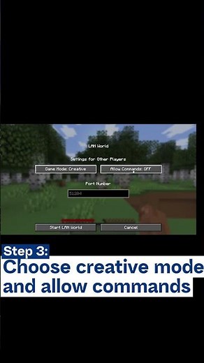 How to get from HARDCORE to CREATIVE mode in Minecraft!