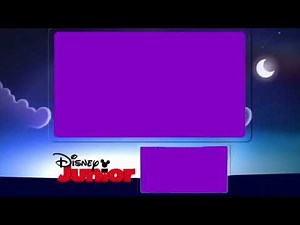 Disney Junior Split Screen Credits Template (2014-2018) (Nighttime)