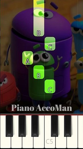 🎹 Everybody Has An E – StoryBots Piano Tutorial (Short) | Piano AccoMan