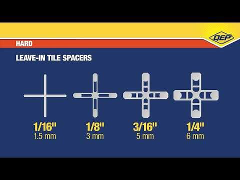 QEP® Leave-In Tile Spacers