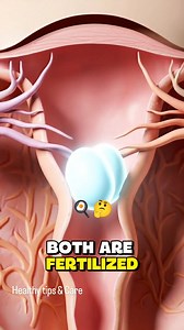 Fraternal twins form when two eggs are released and both get fertilized in the same cycle 🥚🥚TwinPregnancy #Twins #PregnancyFacts #viral #growth | स्वस्थ रहें मस्त रहें Be Healthy